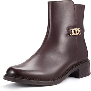 Clarks womens Maye Kaylie(Merlot Leather)