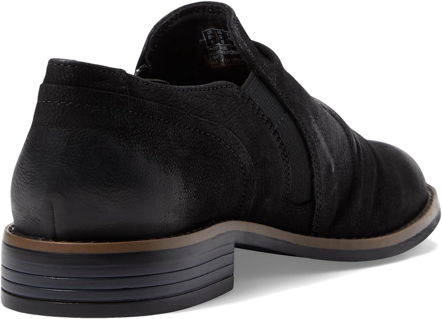 image:imageClarks Womens Camzin Pace FlatsBlack Nubuck