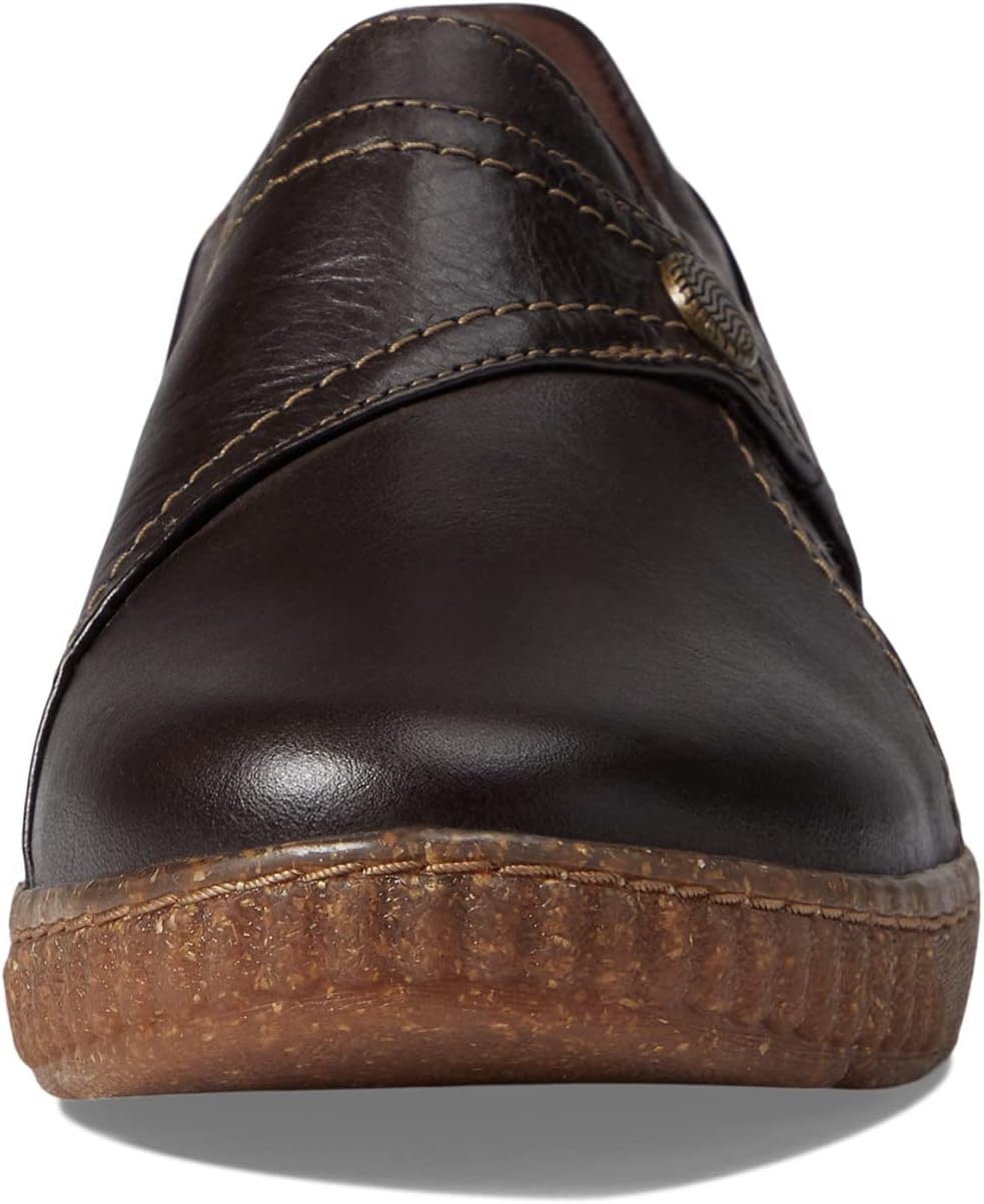image:imageClarks Womens Caroline PearlDark Brown Leather