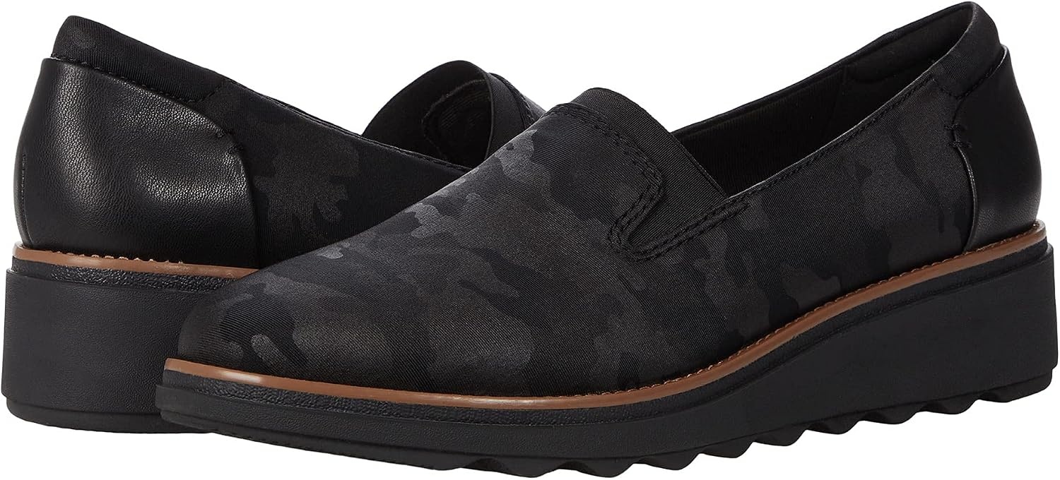 image:imageClarks Womens Clarks Womens Sharon Dolly Casual ShoesBlack Camo