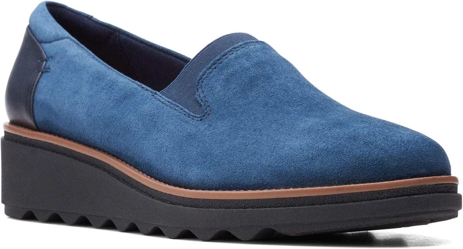 image:imageClarks Womens Clarks Womens Sharon Dolly Casual ShoesNavy Suede