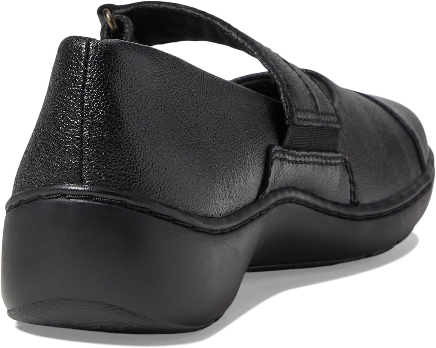 image:imageClarks Womens Cora Gema Casual ShoesBlack Leather