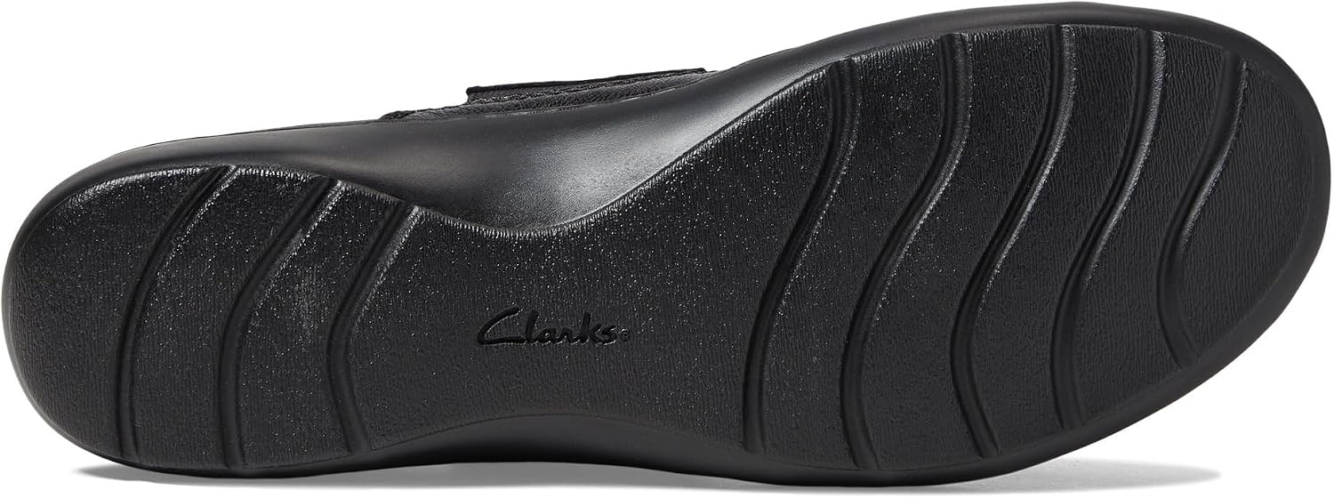 image:imageClarks Womens Cora Gema Casual ShoesBlack Leather