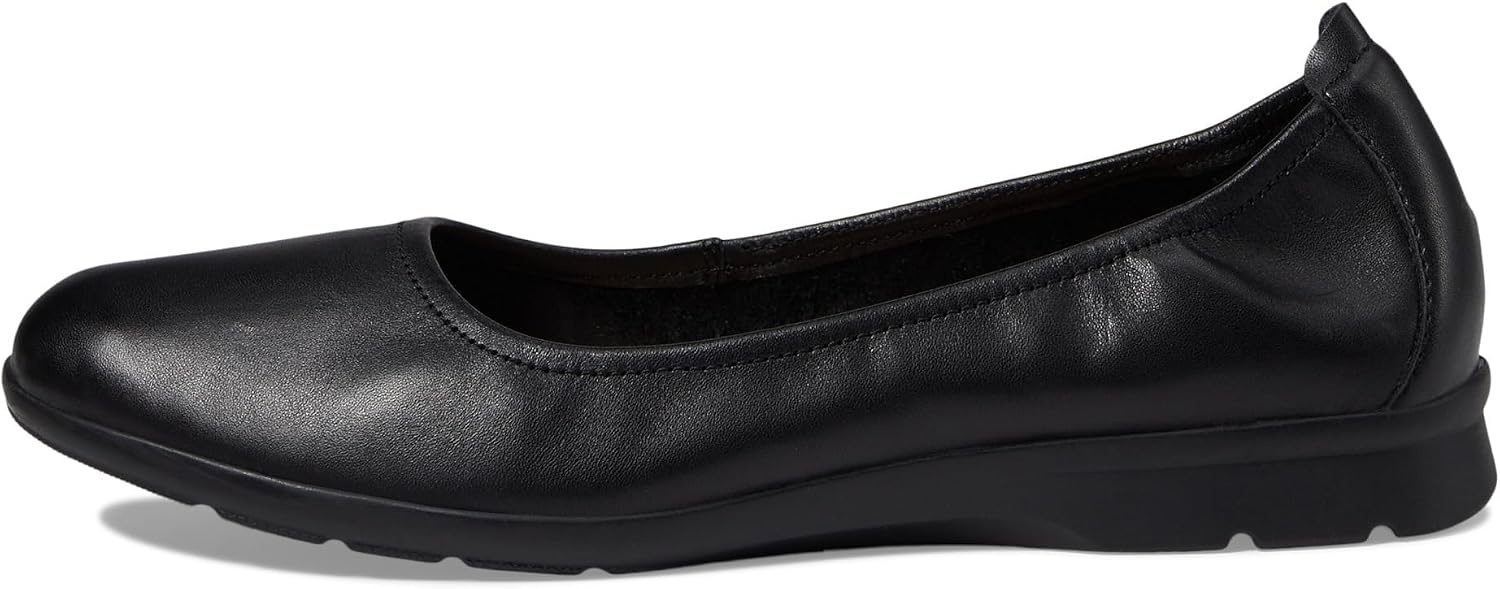 image:imageClarks Womens Jenette EaseBallet FlatBlack