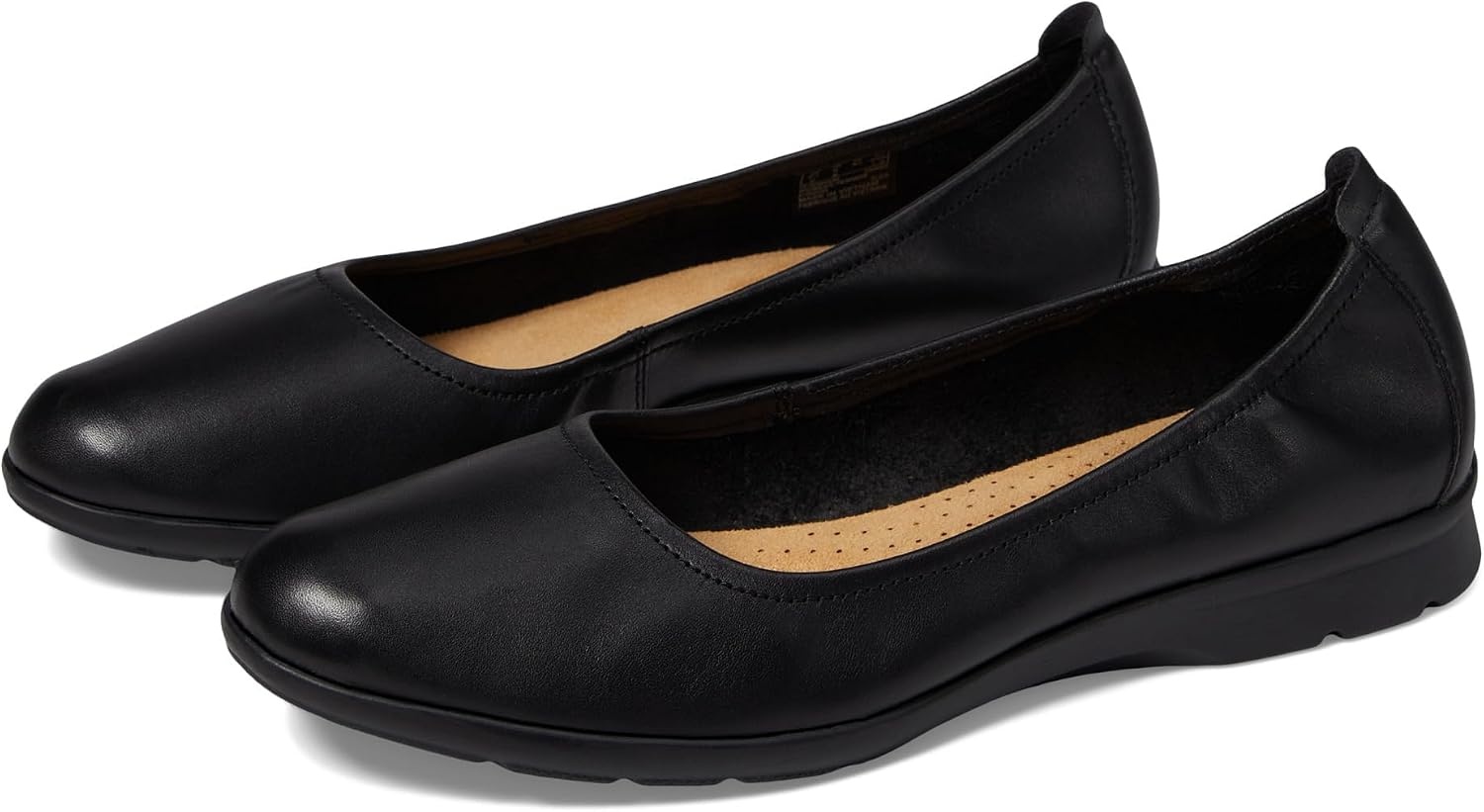 image:imageClarks Womens Jenette EaseBallet FlatBlack