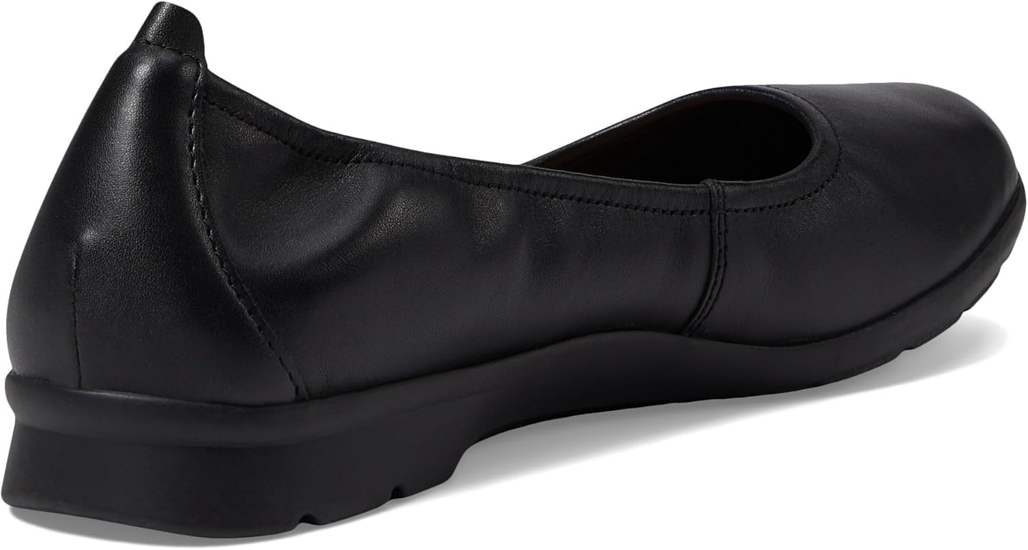 image:imageClarks Womens Jenette EaseBallet FlatBlack