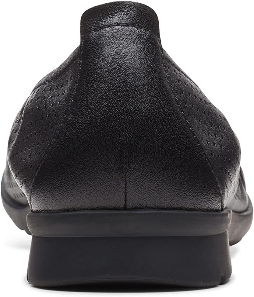 image:imageClarks Womens Jenette EaseBallet FlatBlack Leather