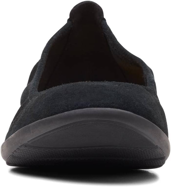 image:imageClarks Womens Jenette EaseBallet FlatBlack Sde