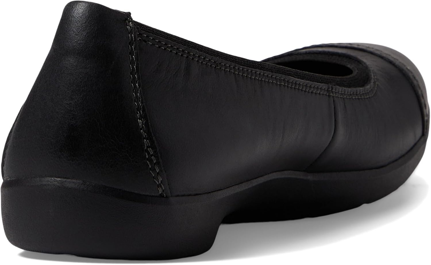 image:imageClarks Womens Meadow Opal Ballet FlatsBlack Leather