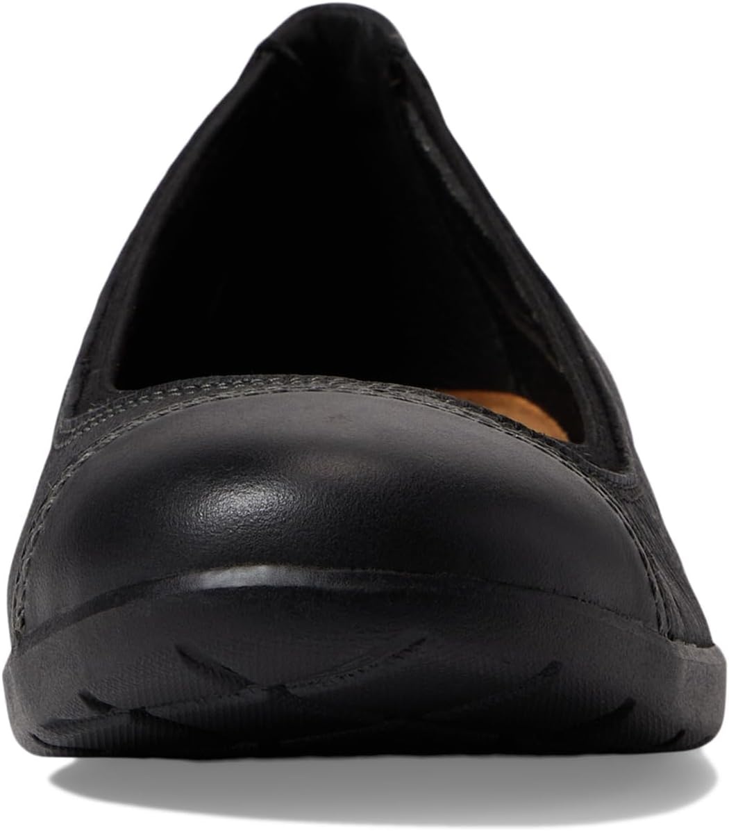 image:imageClarks Womens Meadow Opal Ballet FlatsBlack Leather