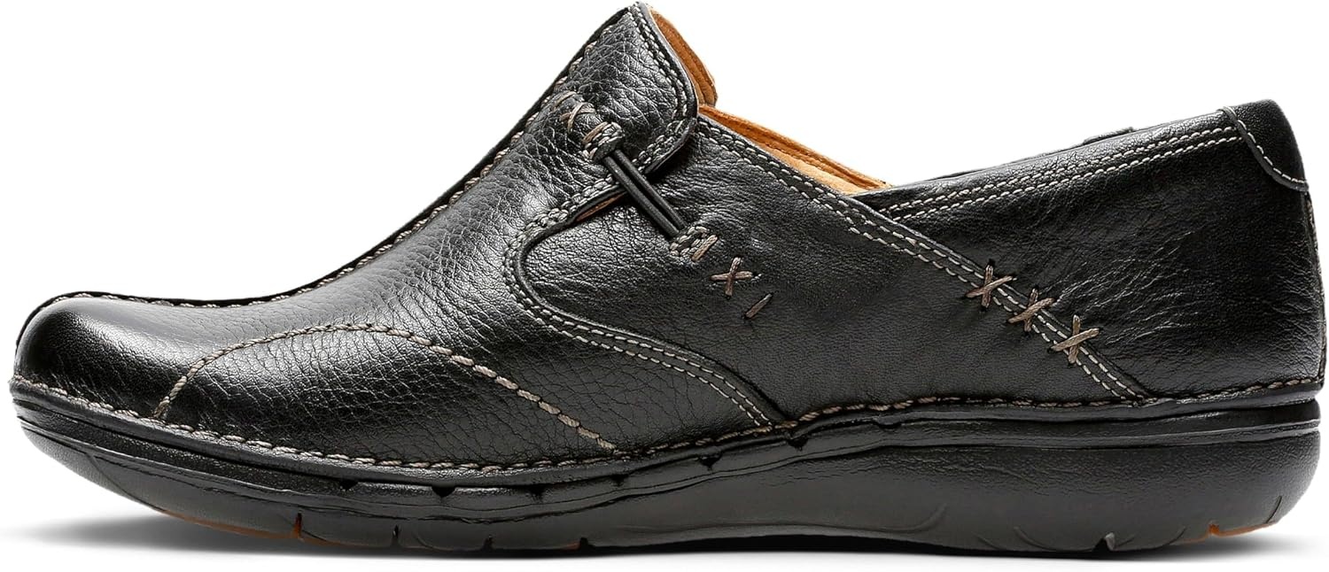 image:imageClarks Womens UnLoop SlipOn ShoesBlack