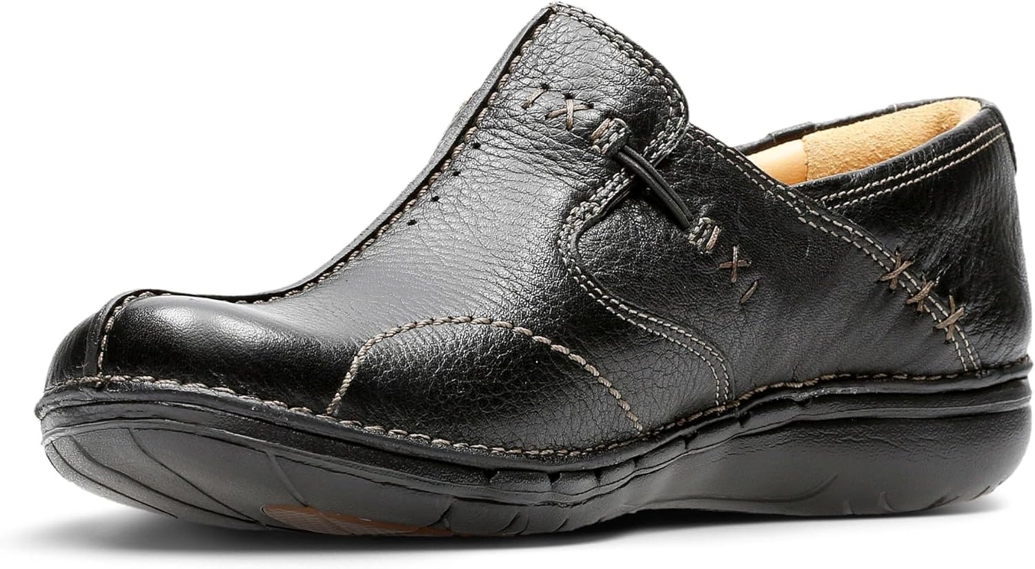 image:imageClarks Womens UnLoop SlipOn ShoesBlack