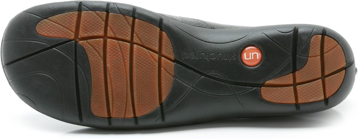 image:imageClarks Womens UnLoop SlipOn ShoesBlack Black Leather