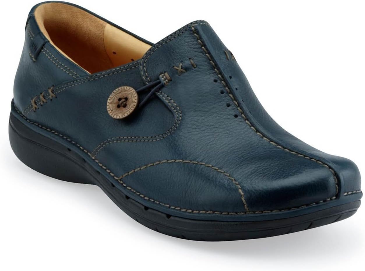 image:imageClarks Womens UnLoop SlipOn ShoesNavy