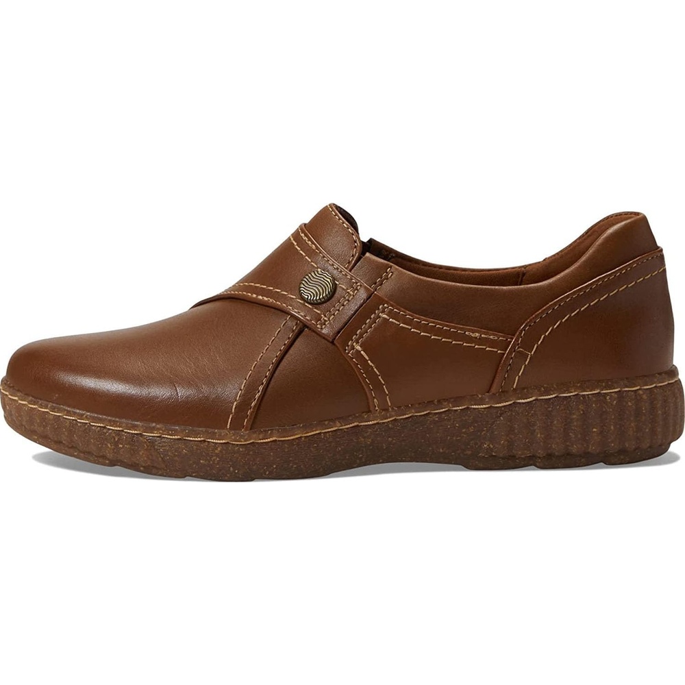 image:imageClarks Womens Caroline PearlDark Tan Leather