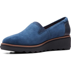 Clarks Women’s Clarks Women’s Sharon Dolly | Casual Shoes(Navy Suede)
