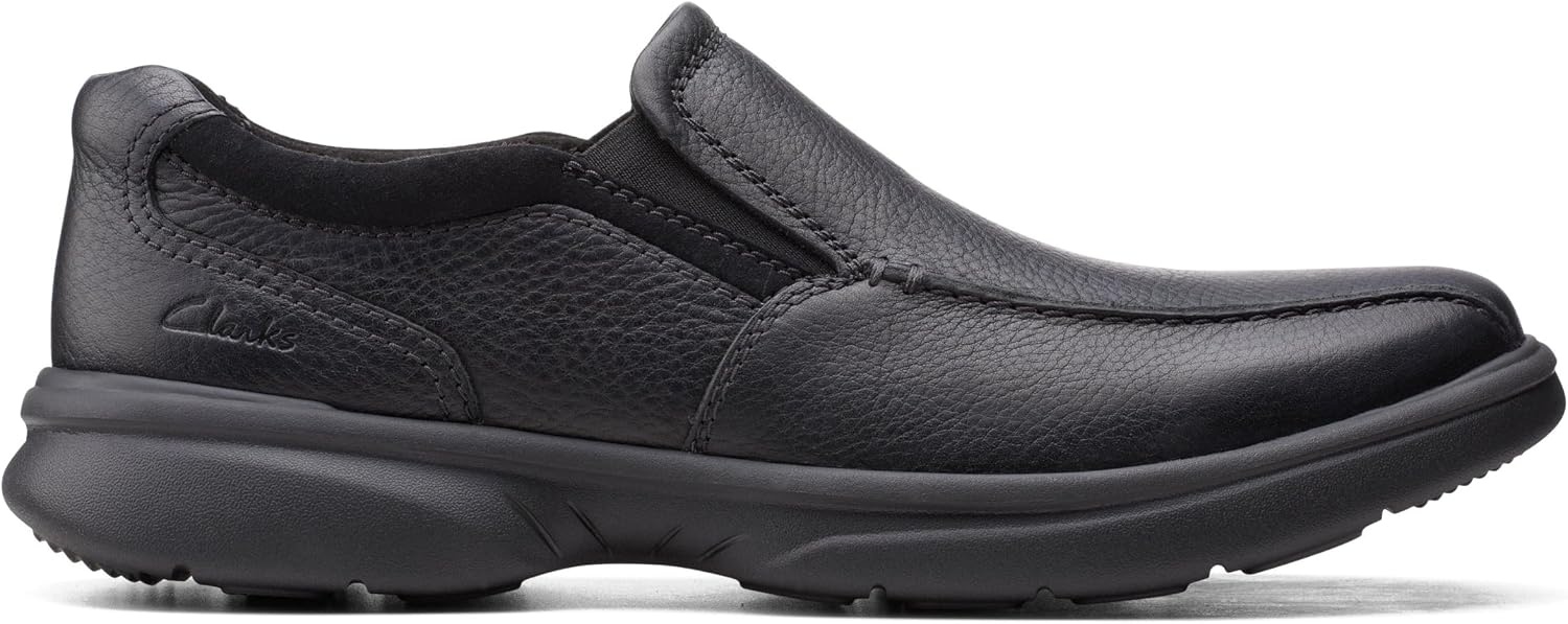 image:imageClarks Mens Bradley StepBlack Drum Leather