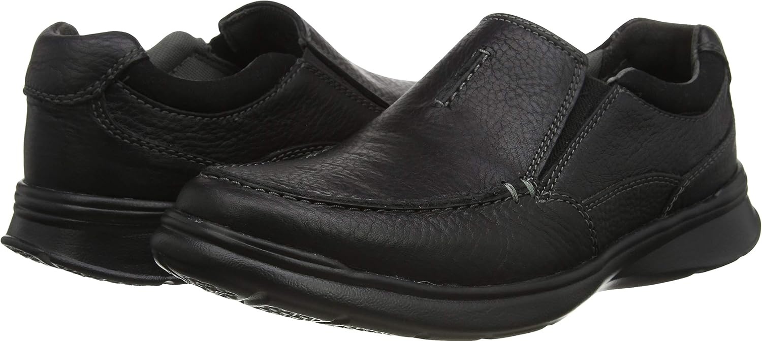 image:imageClarks mens Un Abode StrapBlack Greasy Leather
