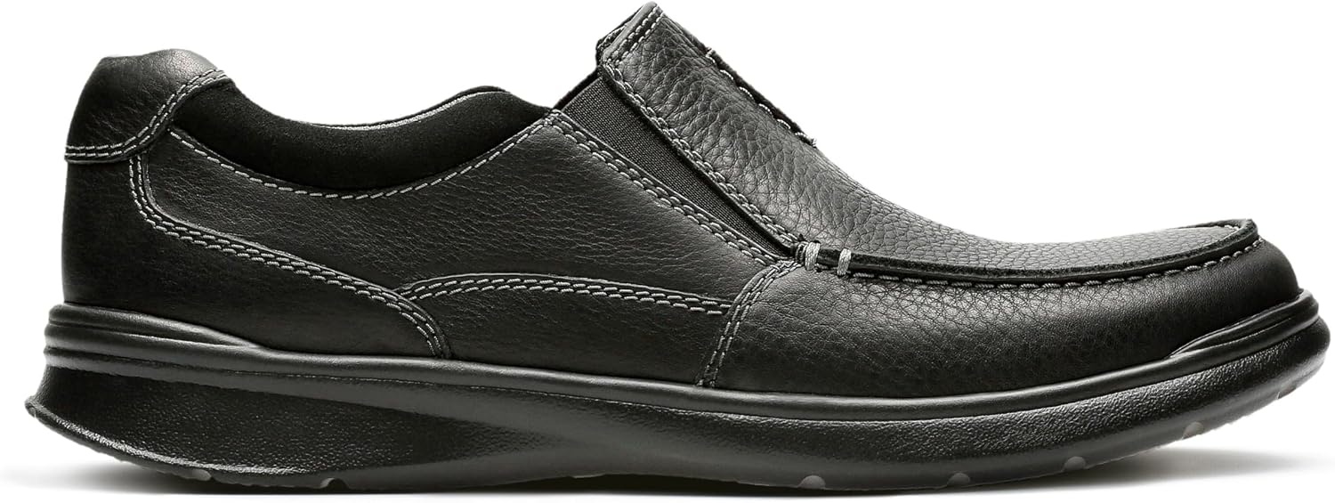 image:imageClarks mens Un Abode StrapBlack Oily Lea