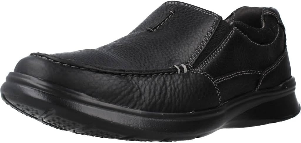 image:imageClarks mens Un Abode StrapBlack Oily Leather