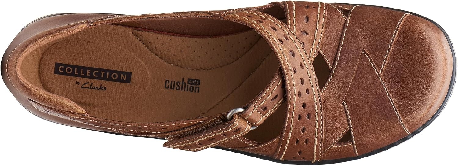 image:imageClarks Womens Ashland Spin QDark Tan Leather