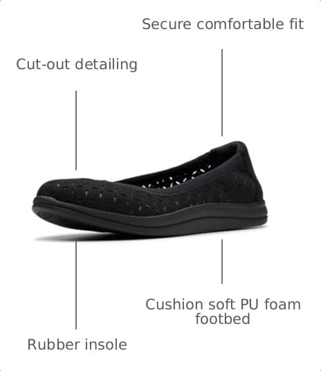 image:imageClarks Womens Breeze RoamBlackBlack