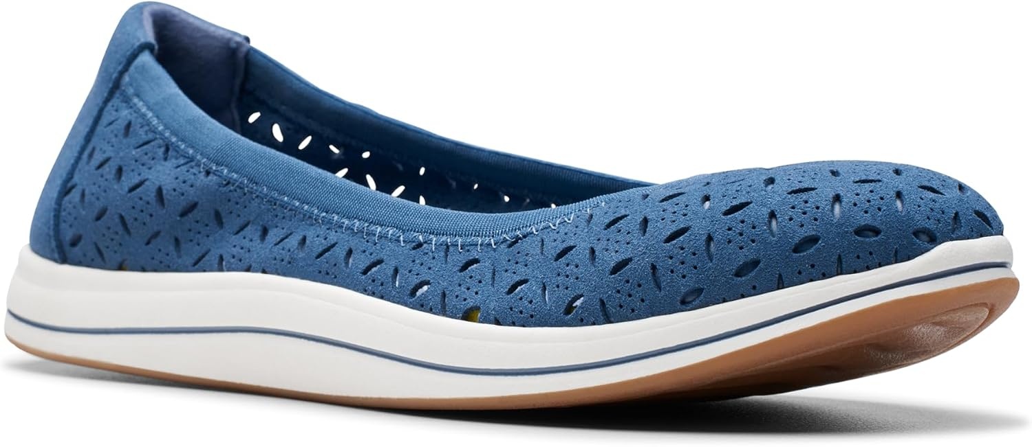 image:imageClarks Womens Breeze RoamBlue Textile