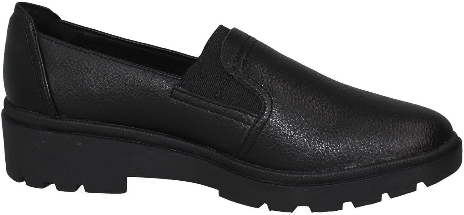 image:imageClarks Womens Calla Ease LoafersBlack Black Leather