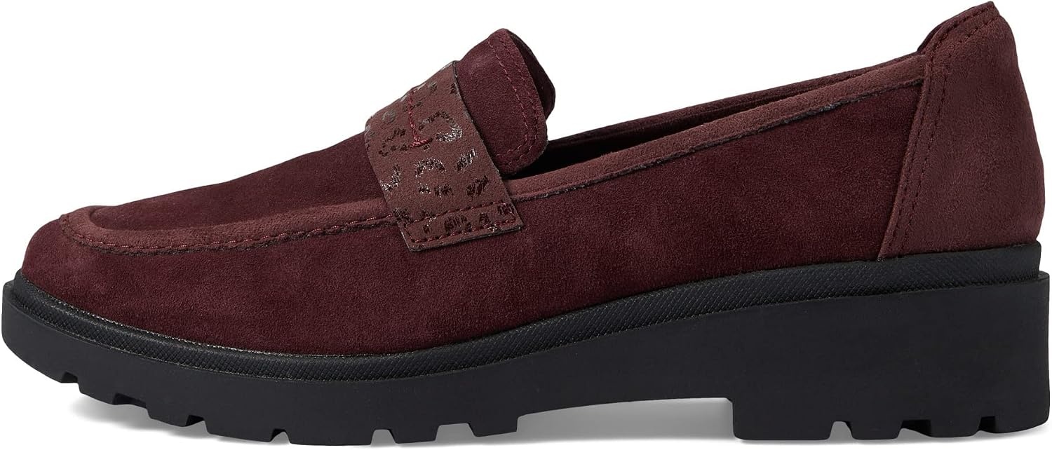 image:imageClarks Womens Calla Ease LoafersBurg Suede