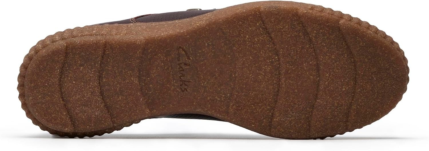 image:imageClarks Womens Caroline Janna Leather SneakersMerlot Leather
