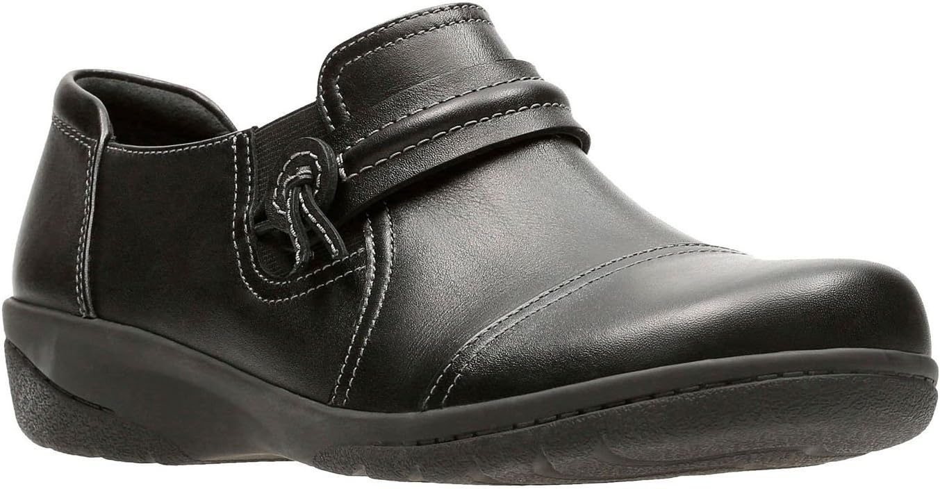 image:imageClarks Womens Cheyn Madi PullOn LoafersBlk Smooth