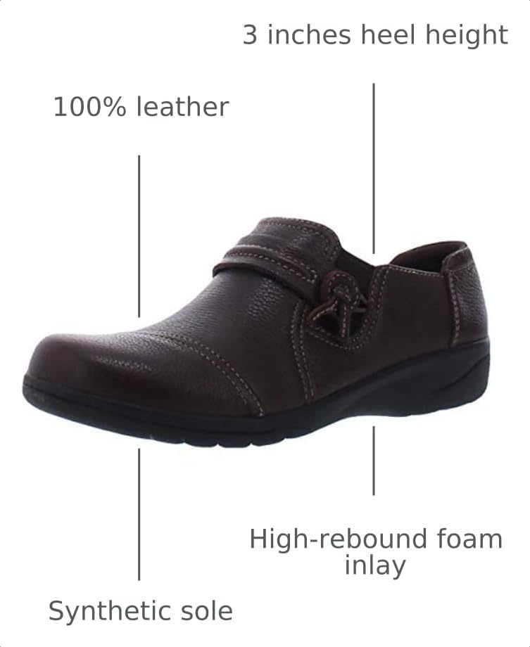 image:imageClarks Womens Cheyn Madi PullOn LoafersBrown Creen