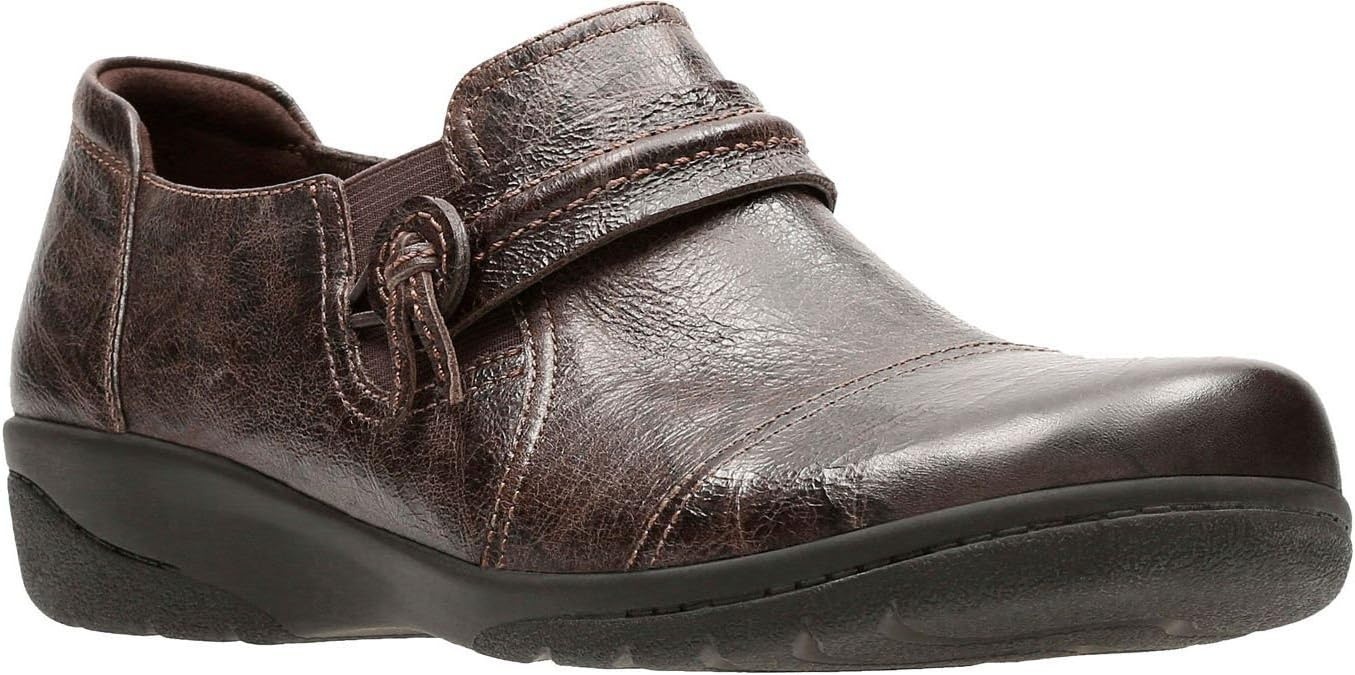 image:imageClarks Womens Cheyn Madi PullOn LoafersBrown Creen