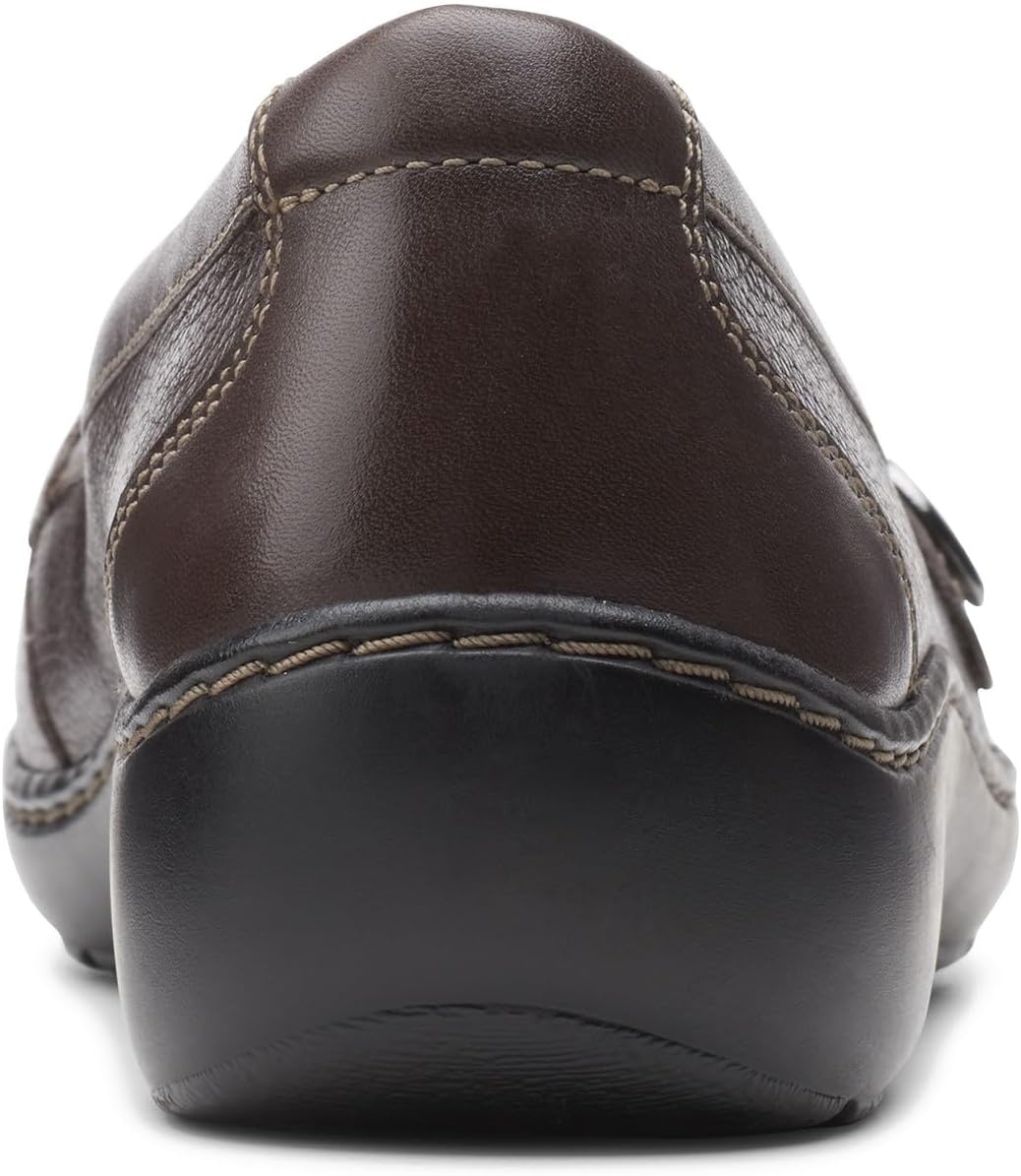 image:imageClarks Womens Cora DaisyDark Brown Tumbled Leather