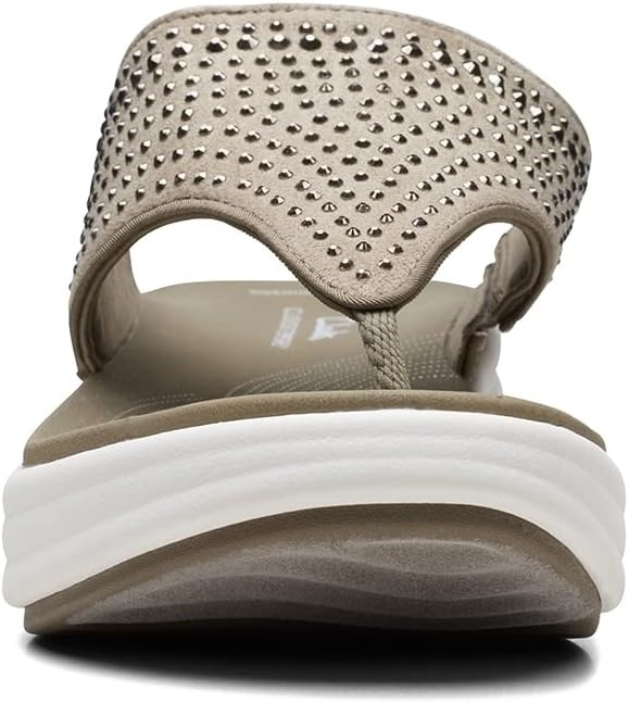 image:imageClarks Womens Drift Jaunt Wedge SandalOlive