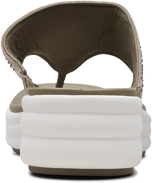 image:imageClarks Womens Drift Jaunt Wedge SandalOlive
