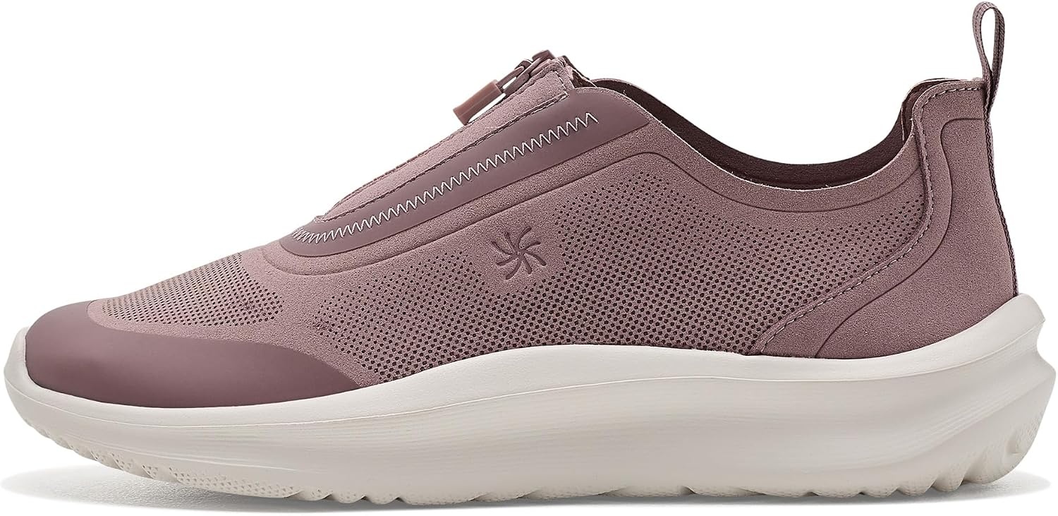 image:imageClarks Womens Solevana Bay SneakersDusty Pink Textile