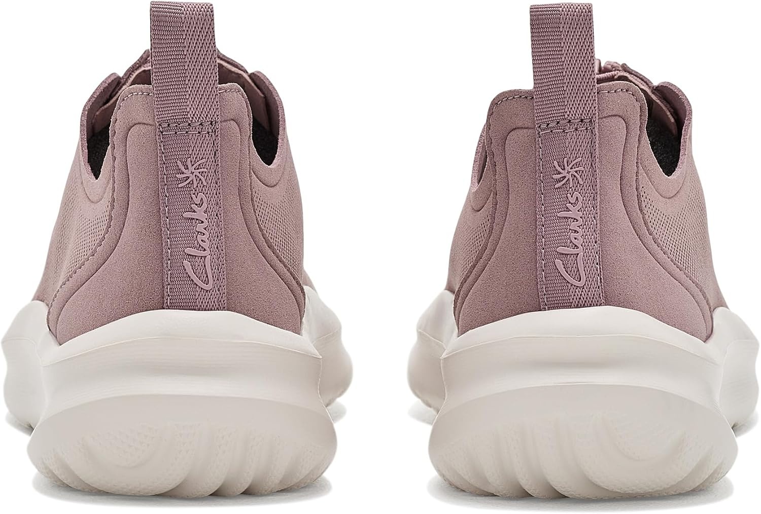 image:imageClarks Womens Solevana Bay SneakersDusty Pink Textile