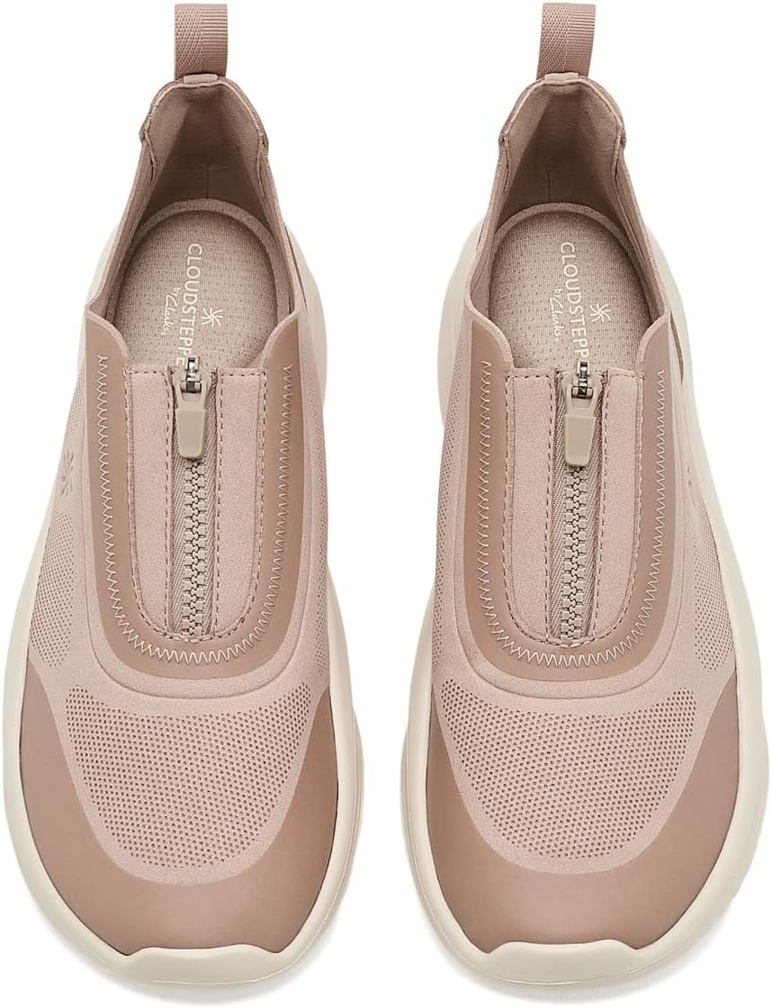 image:imageClarks Womens Solevana Bay SneakersSand Textile