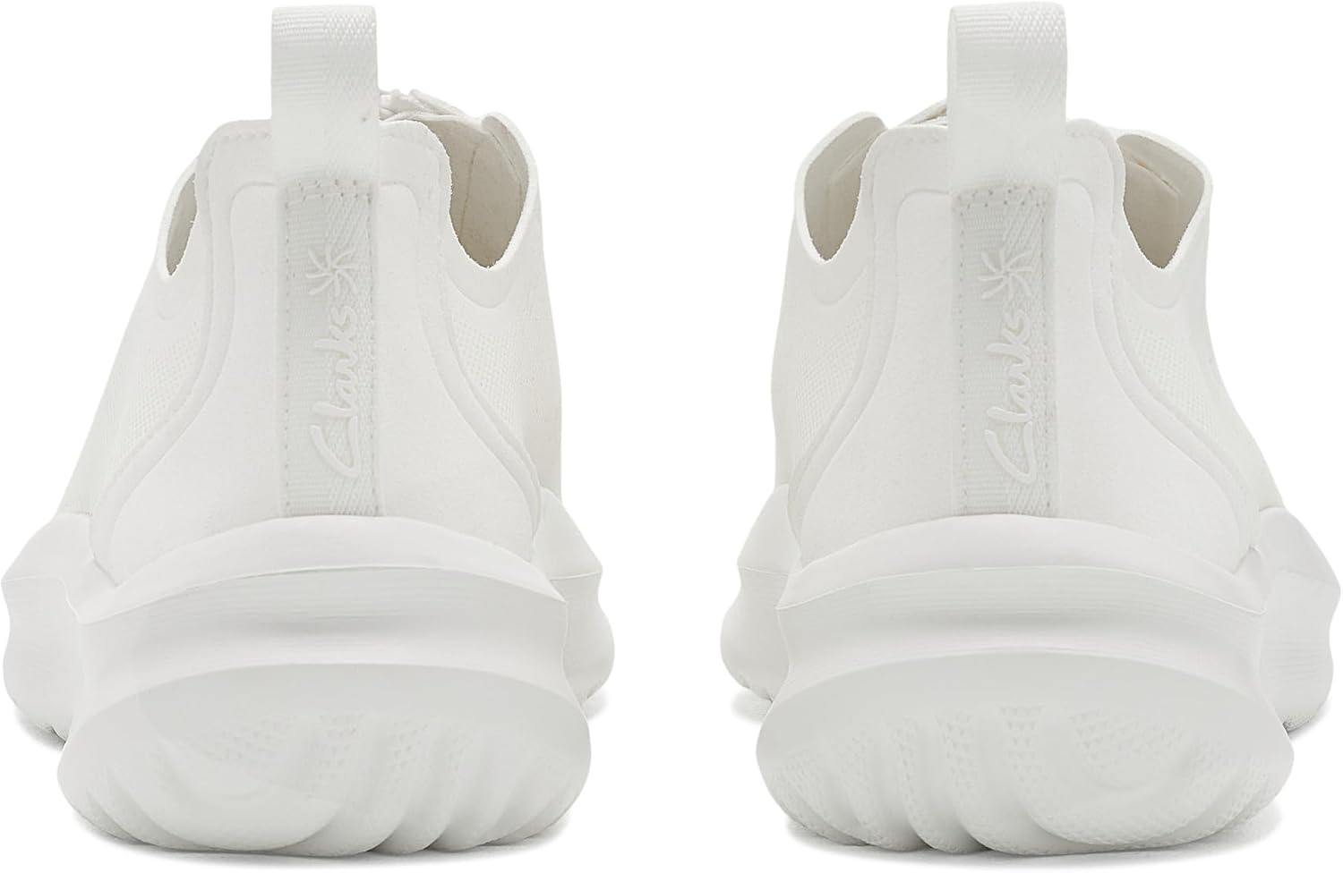 image:imageClarks Womens Solevana Bay SneakersWhite Textile