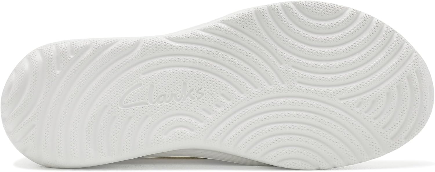 image:imageClarks Womens Solevana Bay SneakersWhite Textile