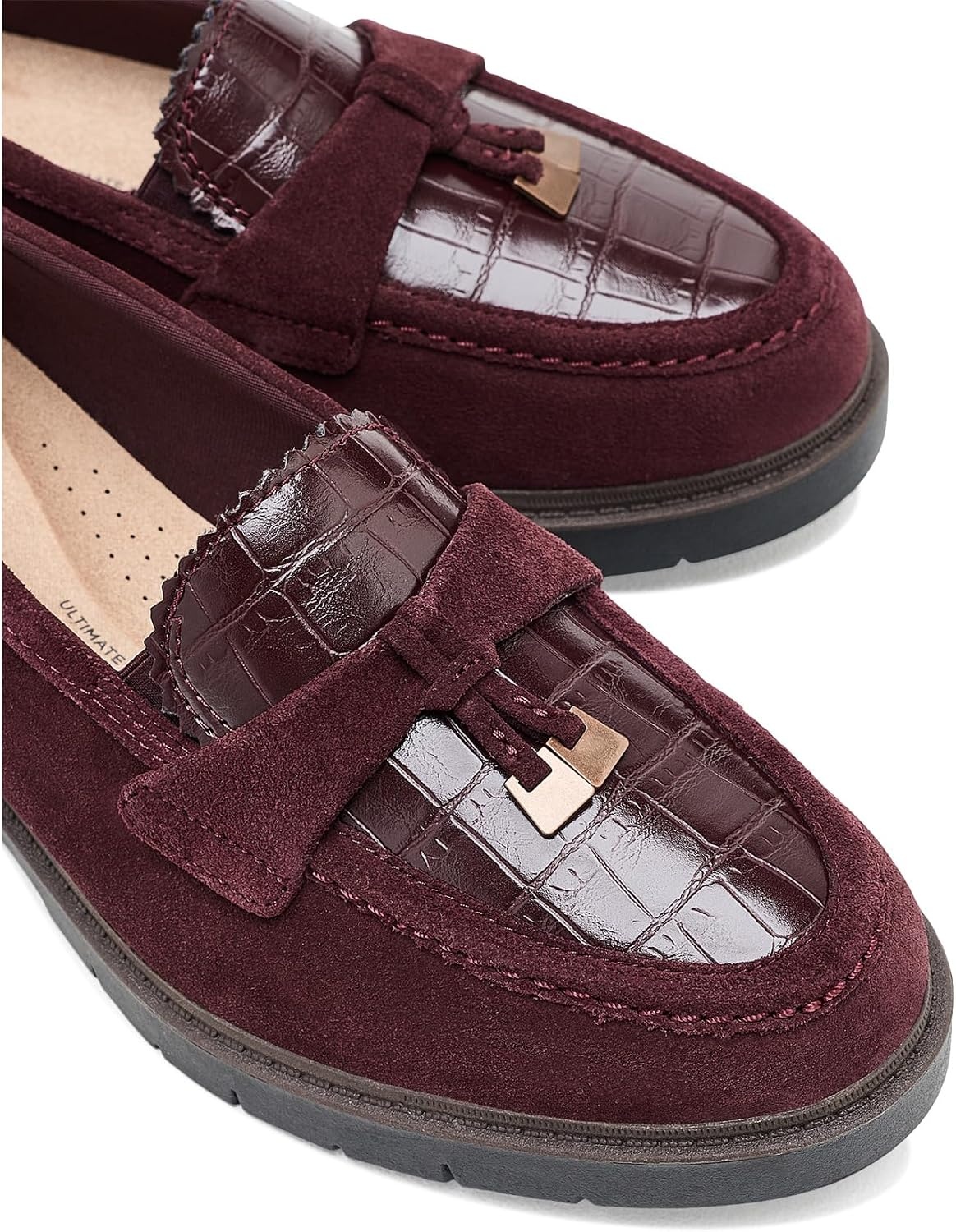 image:imageClarks Womens Westlynn BellaBurgundy Suede