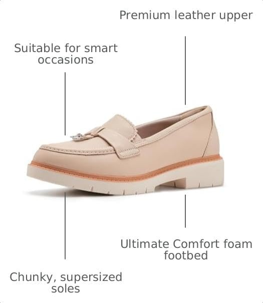 image:imageClarks Womens Westlynn BellaCream Leather