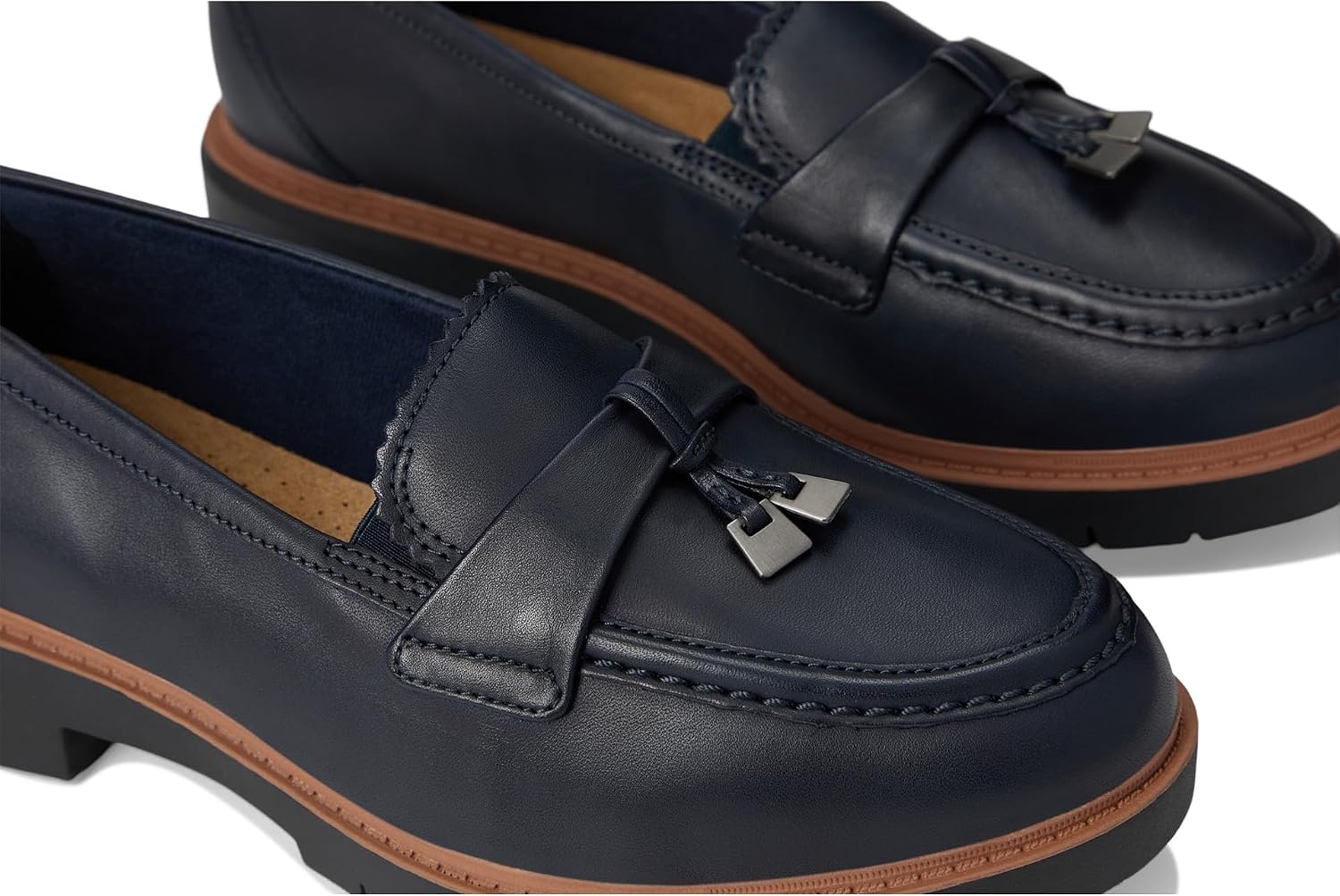 image:imageClarks Womens Westlynn BellaNavy Leather