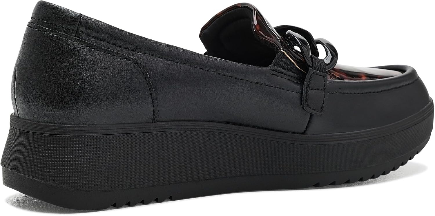image:imageClarks Womens Zylah May LoafersBlack Multi Leather