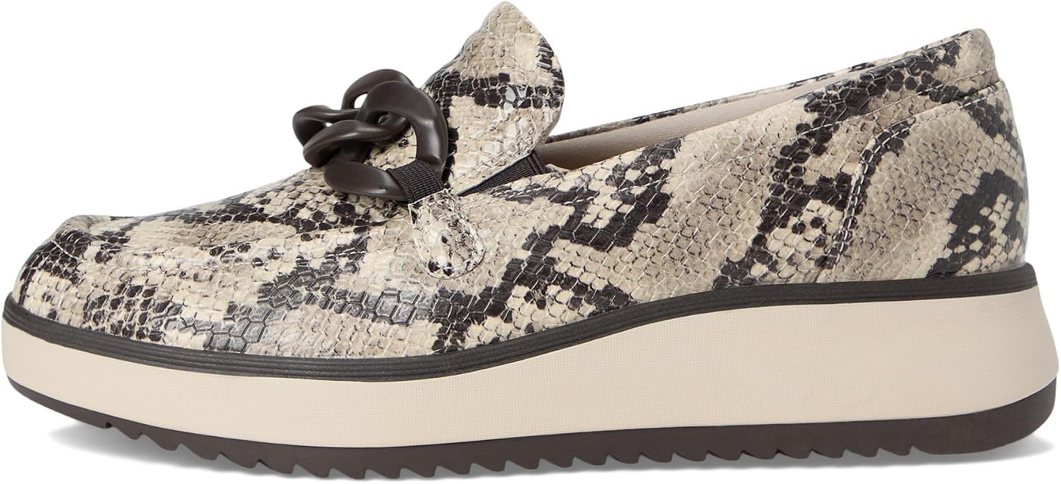 image:imageClarks Womens Zylah May LoafersSnake Print Synthetic