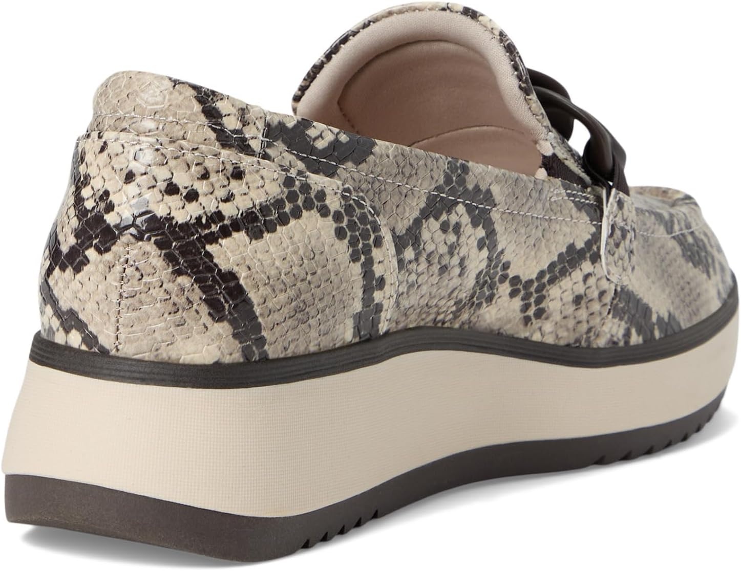 image:imageClarks Womens Zylah May LoafersSnake Print Synthetic