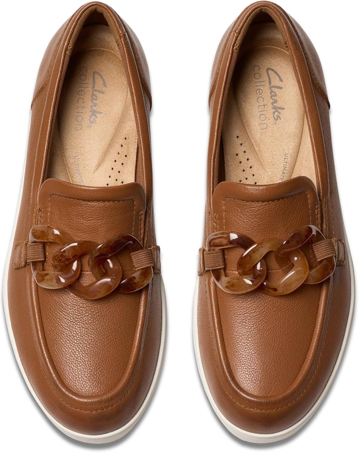 image:imageClarks Womens Zylah May LoafersTan Leather