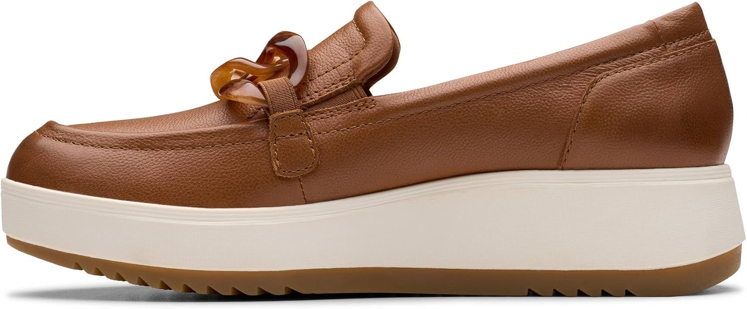 image:imageClarks Womens Zylah May LoafersTan Leather