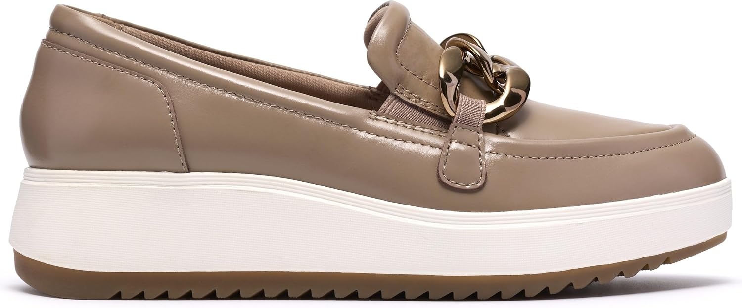 image:imageClarks Womens Zylah May LoafersTaupe Leather
